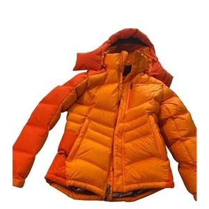 Columbia Omni heat orange puffer